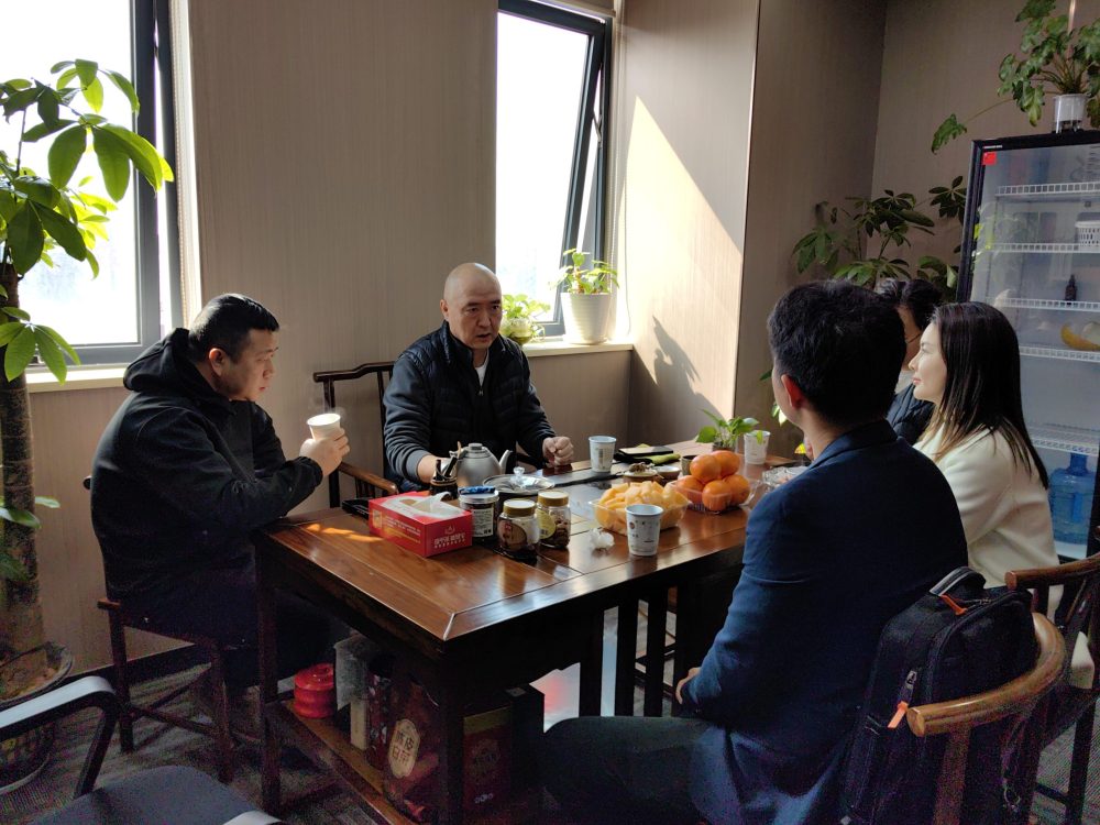 鸣杰材料交流茶话会