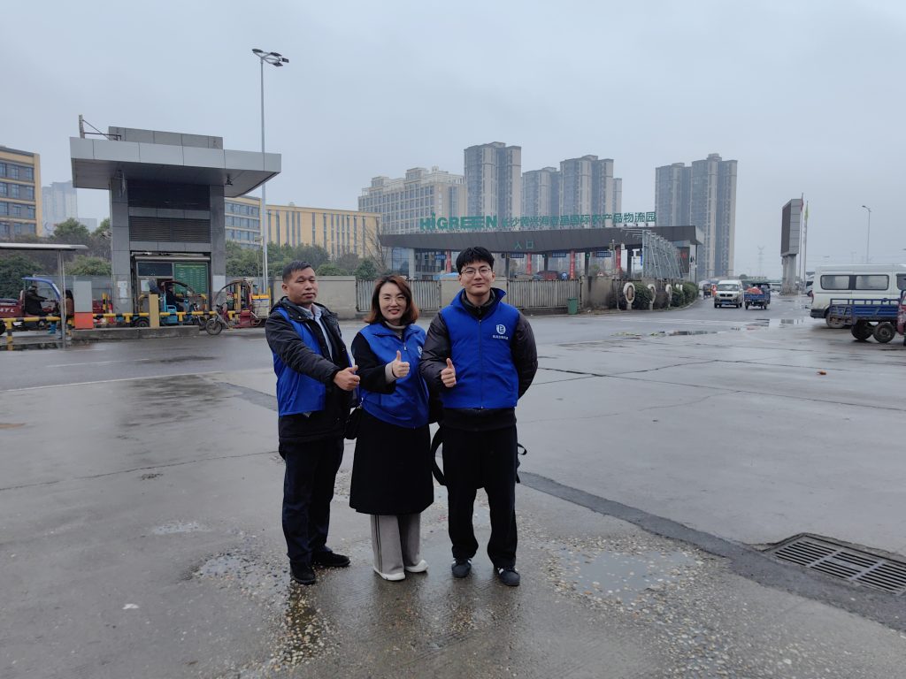 湖南鸣杰生物保鲜技术团队赴长沙黄兴海吉星国际农产品物流园调研：助力农产品采后保鲜升级