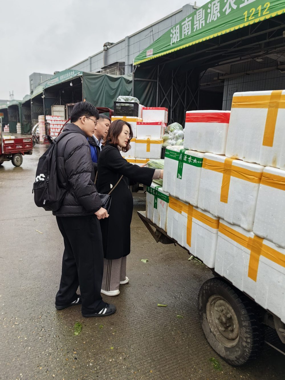 长沙黄兴海吉星国际农产品物流园调研05